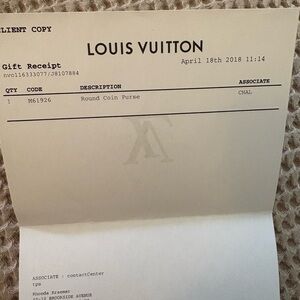 Louis Vuitton Coin Purse Mint Condition